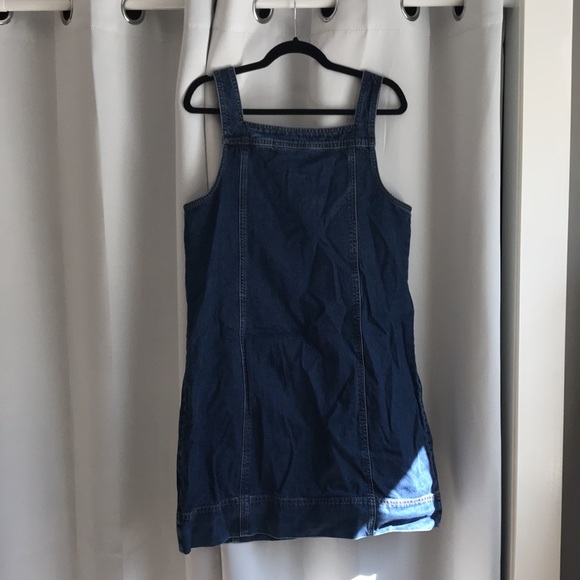 Fat Face Denim Blue Jean Jumper Dress size 14 - Picture 5 of 12